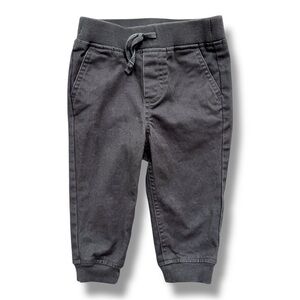 Janie & Jack | Twill Pull On Joggers (12-18 mos)